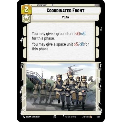 Coordinated Front (Foil) (751)  Foil