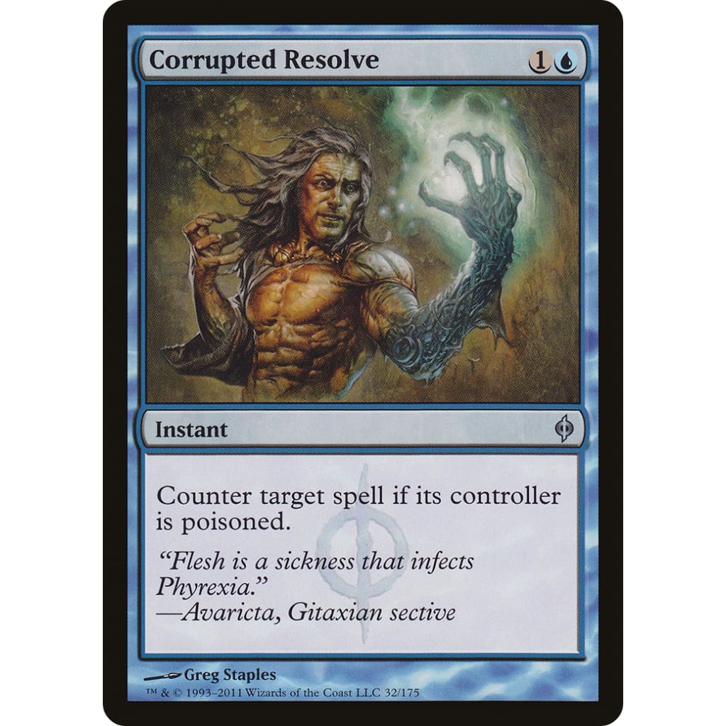 Corrupted Resolve (NPH-032) Foil