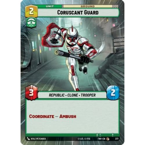 Coruscant Guard (Hyperspace) (377)  Foil