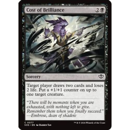Cost of Brilliance (SOS-077)