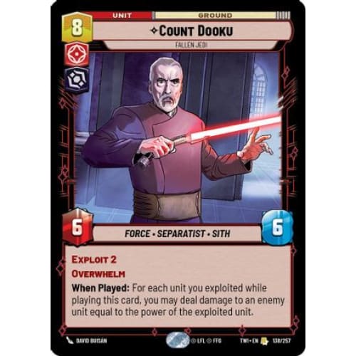 Count Dooku - Fallen Jedi (138/257)