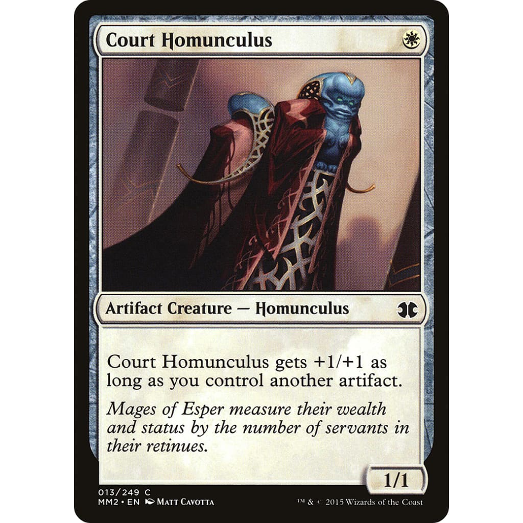 Court Homunculus (MM2-013) Foil