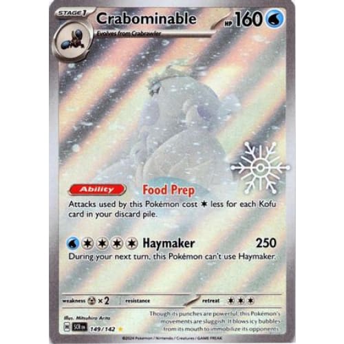 Crabominable - 149/142 (Holiday Calendar) Illustration Rare