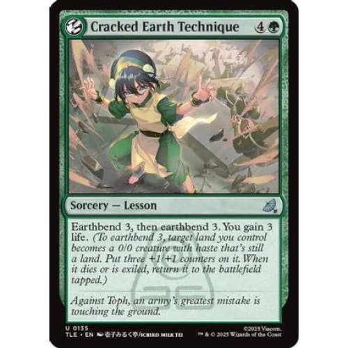 Cracked Earth Technique (TLE-135)