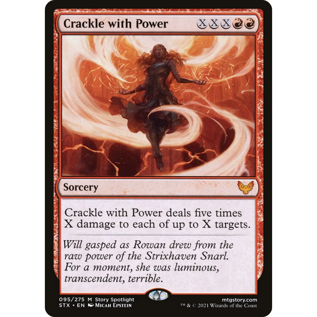 Crackle with Power (STX-095) Foil