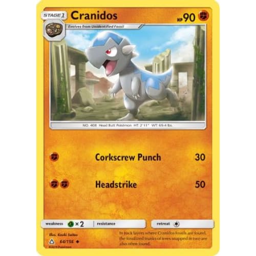 Cranidos (64) Uncommon Reverse Holofoil