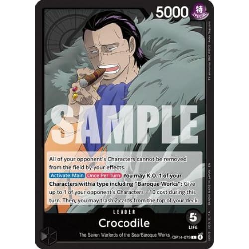 Crocodile - OP14-079 OP14-079 L The Azure Sea's Seven