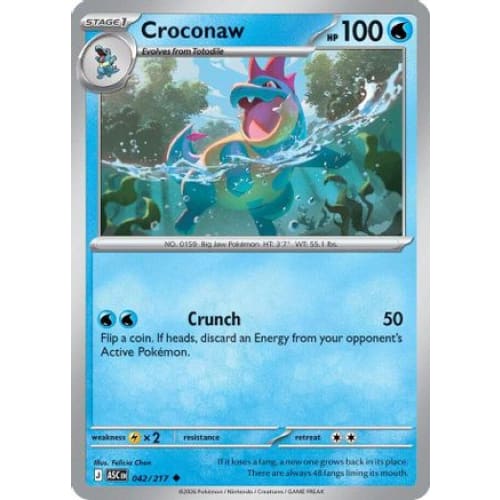 Croconaw (42) Uncommon