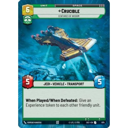 Crucible - Centuries of Wisdom (Hyperspace Foil) (875)  Foil