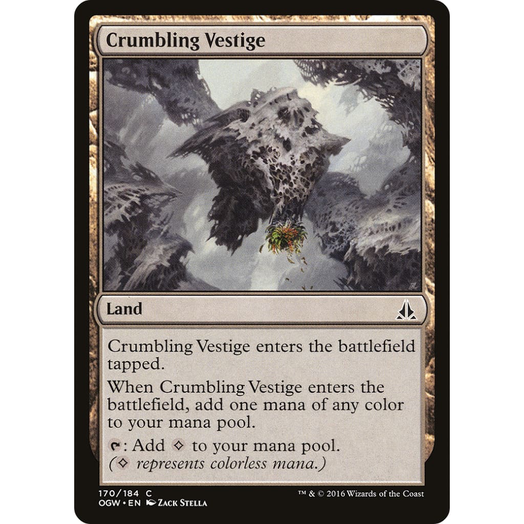 Crumbling Vestige (OGW-170) Foil