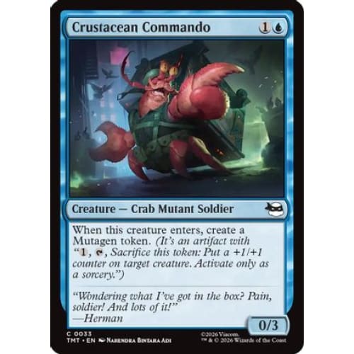 Crustacean Commando (TMT-033)
