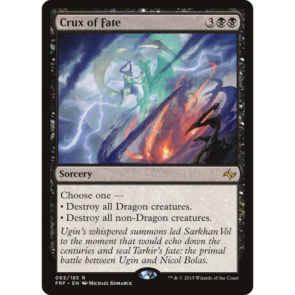 Crux of Fate (FRF-065) Foil