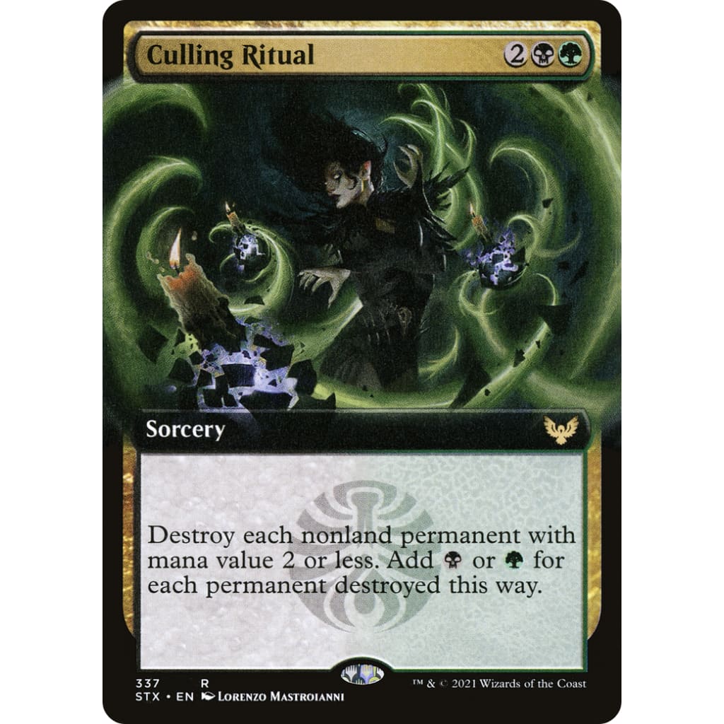 Culling Ritual (Extended Art) (STX-337): (Extended Art)