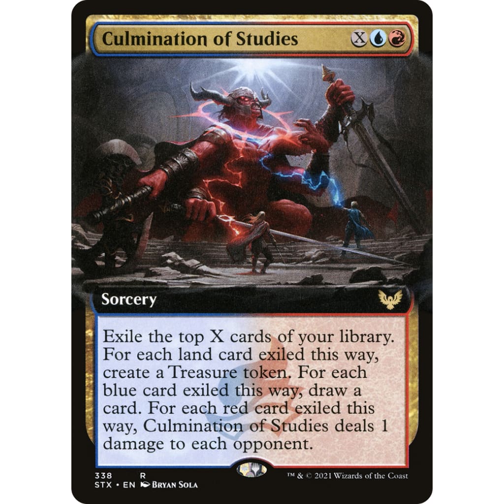 Culmination of Studies (Extended Art) (STX-338): (Extended Art) Foil