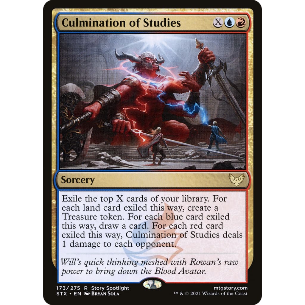 Culmination of Studies (STX-173)