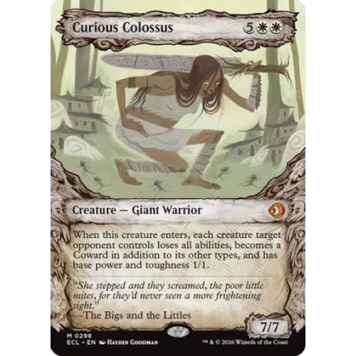 Curious Colossus (Showcase) (ECL-298)