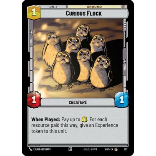 Curious Flock (Foil) (757)  Foil