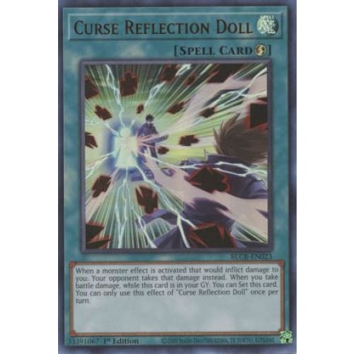 Curse Reflection Doll - BLCR-EN023 Ultra Rare 1st Edition