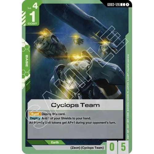Cyclops Team (GD03-126) - Steel Requiem