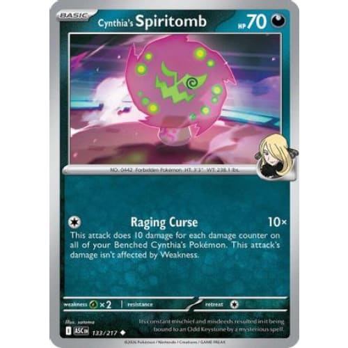 Cynthia's Spiritomb - 133/217 (133) Uncommon
