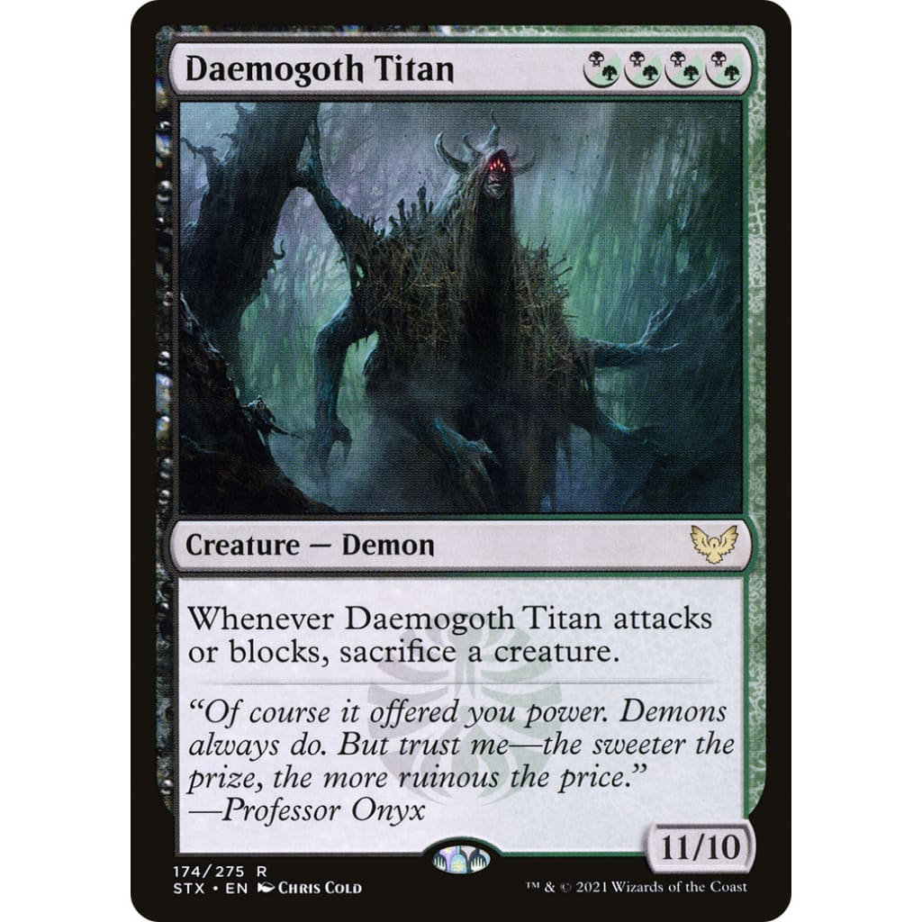 Daemogoth Titan (STX-174) Foil