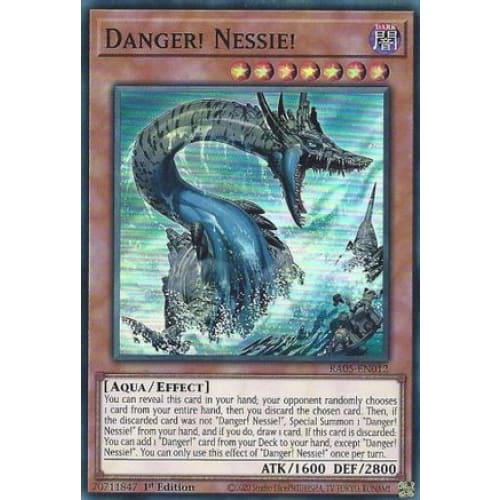 Danger! Nessie! - RA05-EN012 Super Rare 1st Edition
