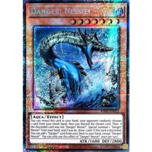 Danger! Nessie! (Starlight Rare) - RA05-EN012 Starlight Rare 1st Edition