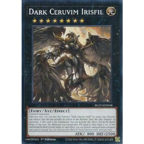 Dark Ceruvim Irisfil - BLZD-EN048 Common / Short Print 1st Edition