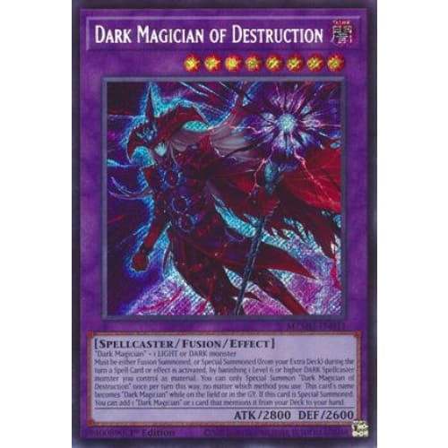 Dark Magician of Destruction - MZMU-EN011 Secret Rare 1st Edition
