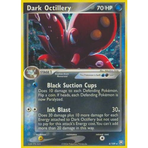 Dark Octillery (8) Holo Rare