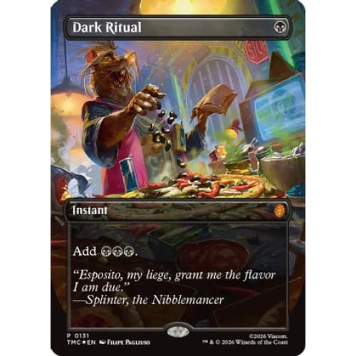 Dark Ritual (Borderless) (TMC-131) Foil