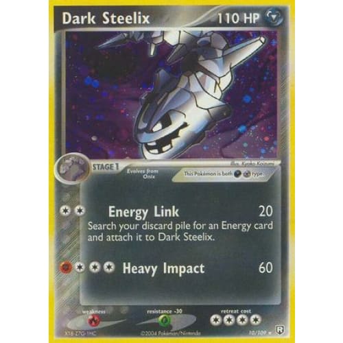 Dark Steelix (10) Holo Rare