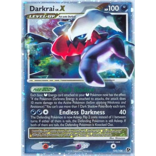 Darkrai LV.X (104) Ultra Rare Holofoil