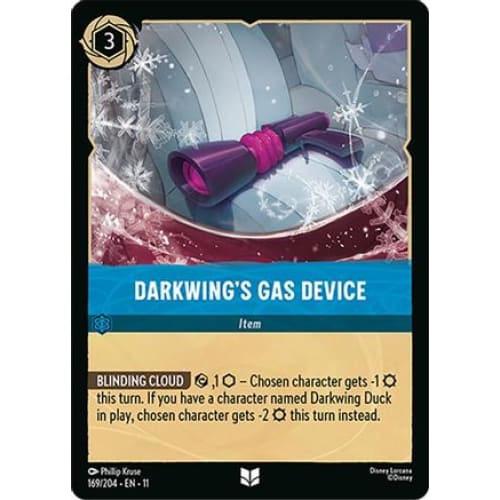 Darkwing's Gas Device (169/204) - Winterspell Cold Foil
