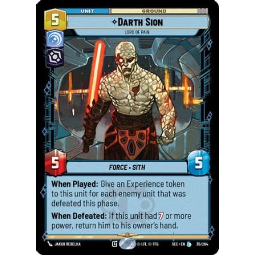 Darth Sion - Lord of Pain (35/264)