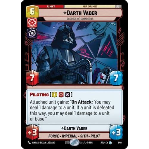 Darth Vader - Scourge of Squadrons (Foil) (640)  Foil