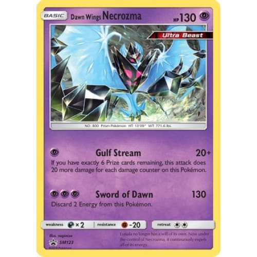 Dawn Wings Necrozma - SM123 Promo