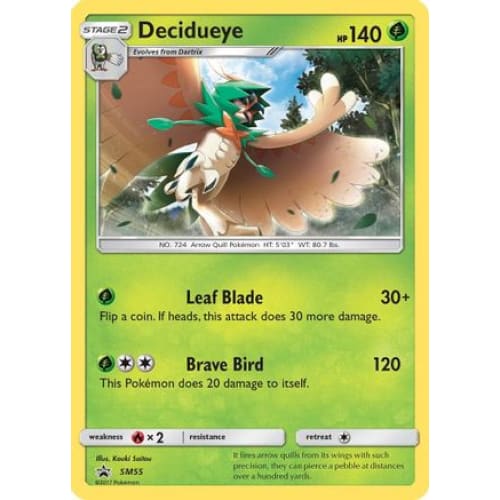 Decidueye - SM55 Promo