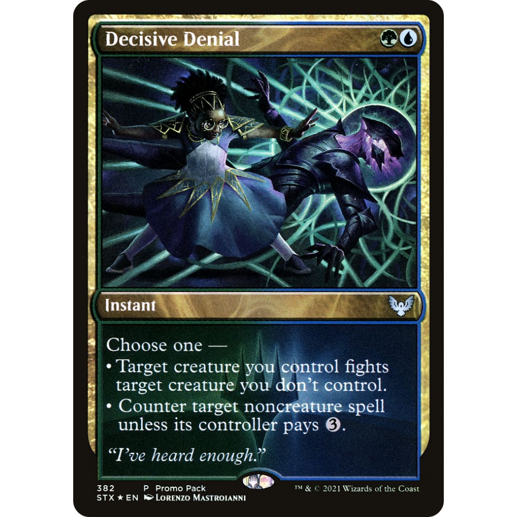 Decisive Denial (PPSTX-382)
