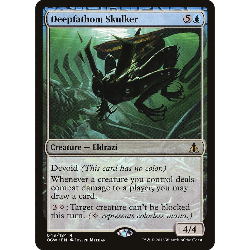 Deepfathom Skulker (OGW-043): (devoid)