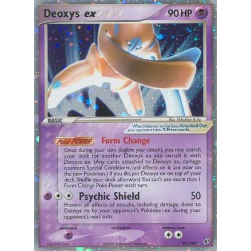 Deoxys ex (Defense Forme) (99) Ultra Rare