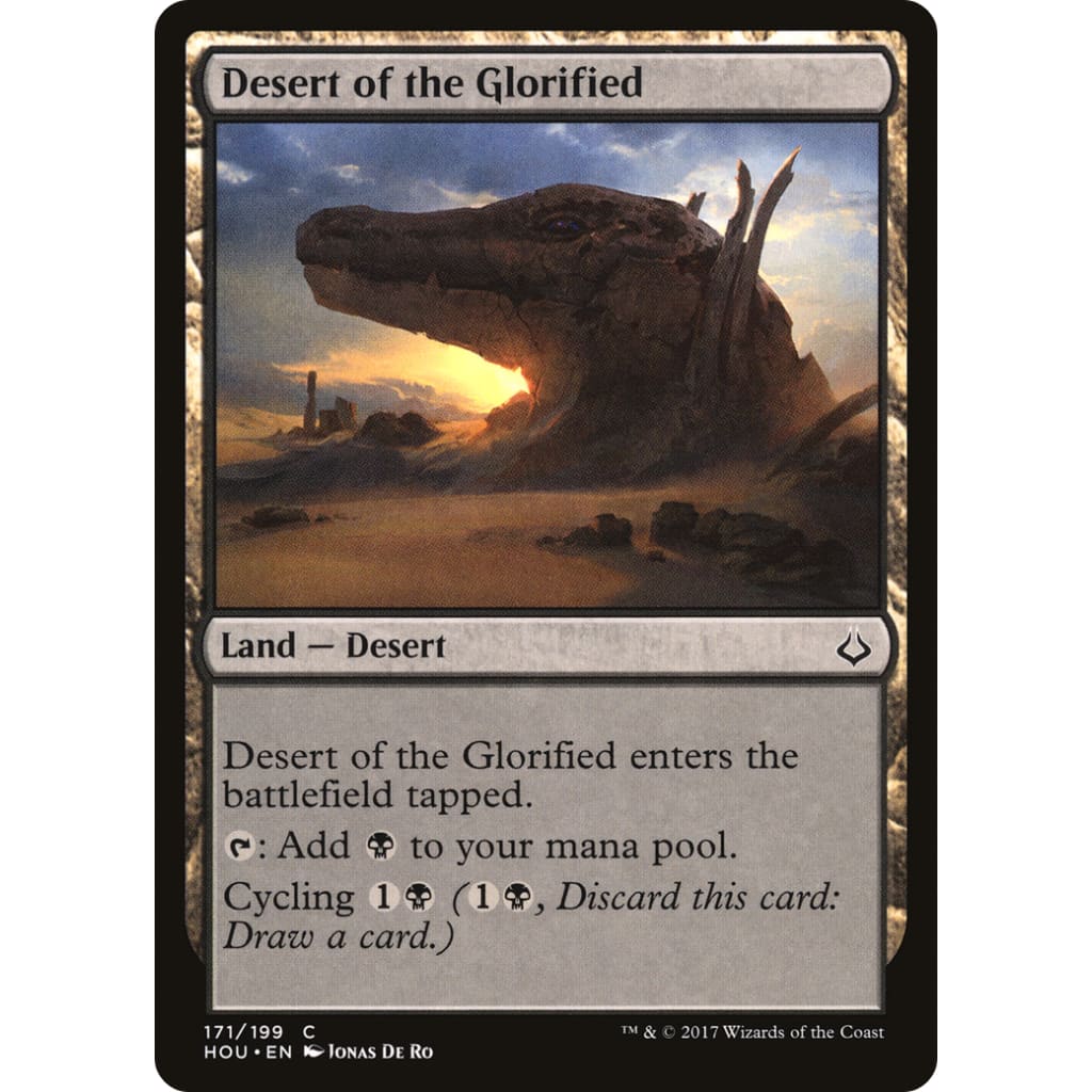 Desert of the Glorified (HOU-171) Foil