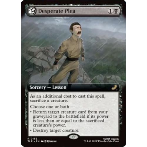 Desperate Plea (Extended Art) (TLE-185)