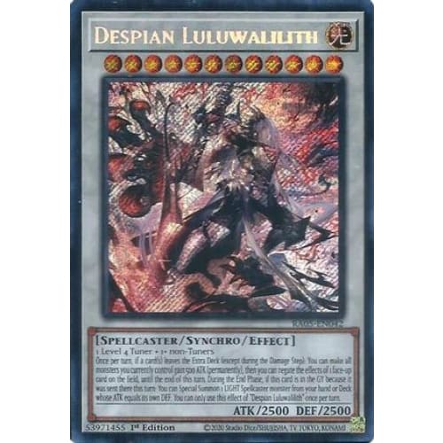 Despian Luluwalilith (Secret Rare) - RA05-EN042 Secret Rare 1st Edition