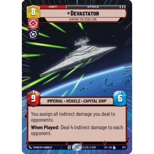 Devastator - Hunting the Rebellion (Hyperspace Foil) (877)  Foil