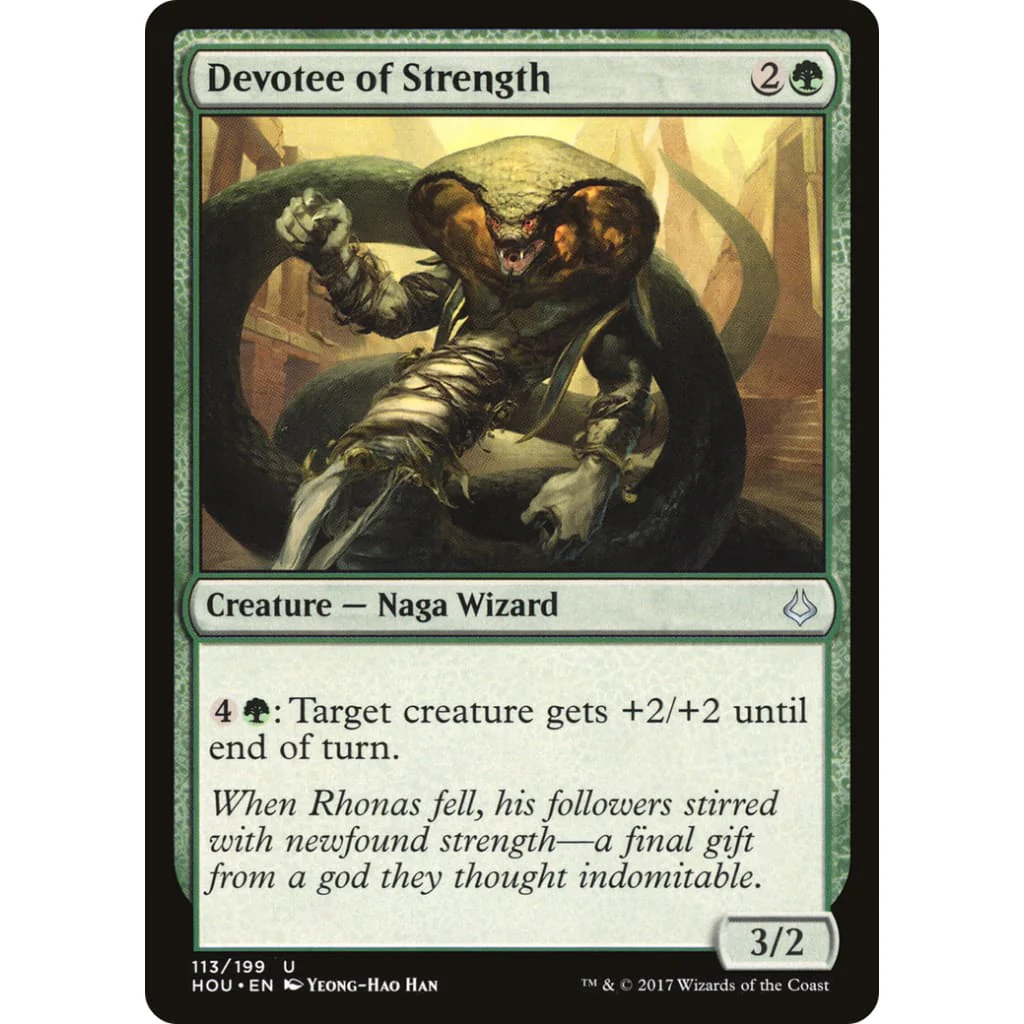 Devotee of Strength (HOU-113)