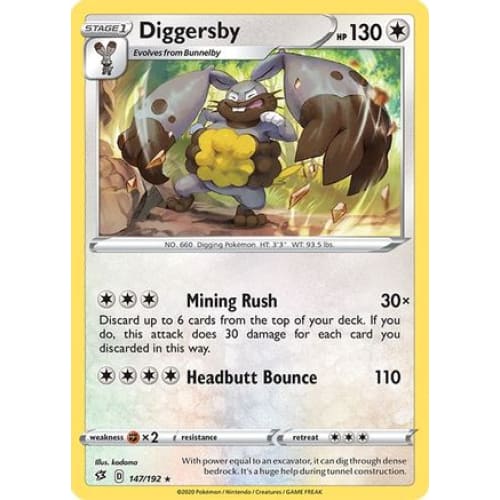 Diggersby (147) Rare Classic