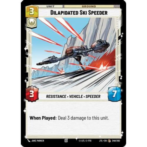 Dilapidated Ski Speeder (248/262)