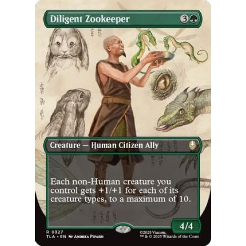 Diligent Zookeeper (Borderless) (TLA-327)