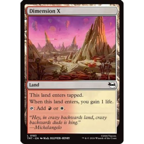 Dimension X (TMT-183)